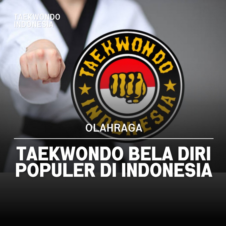 Taekwondo bela diri populer di Indonesia Taekwondo Indonesia Dojang NTF